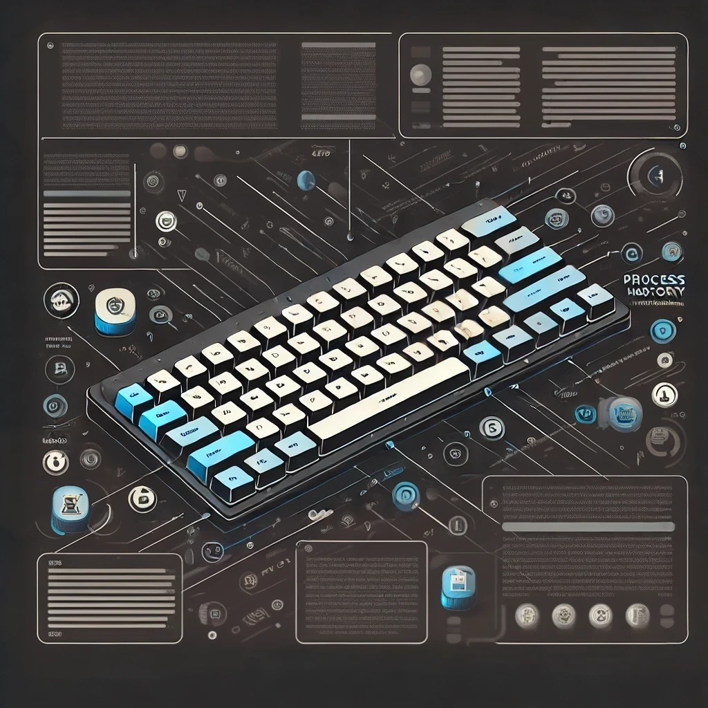 Keyboard Infographic